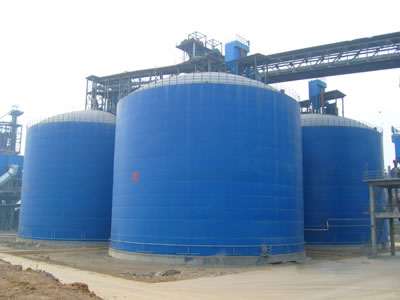 邗江水泥钢板库改造