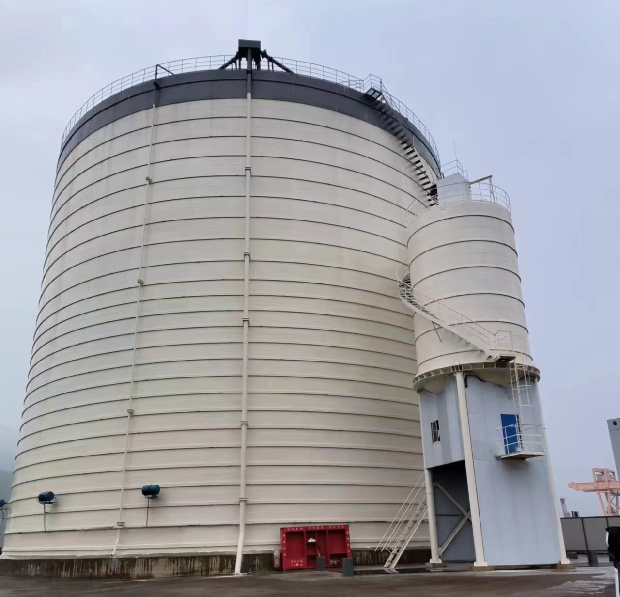 邗江10万吨水泥钢板库