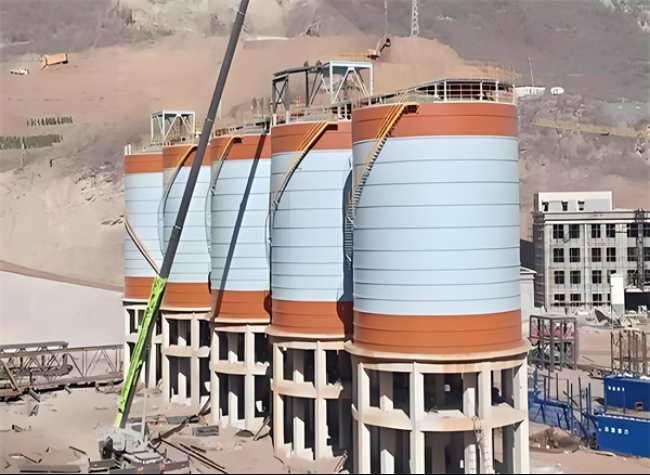 邗江高架钢板仓